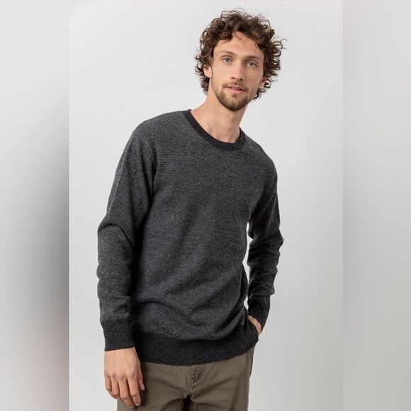 NWT Rails | Rune Pullover in Charcoal Ice Mens Sweater XL - Picture 1 of 12